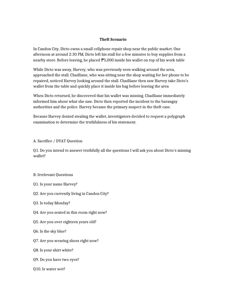 theft_polygraph_questionnaire | PDF