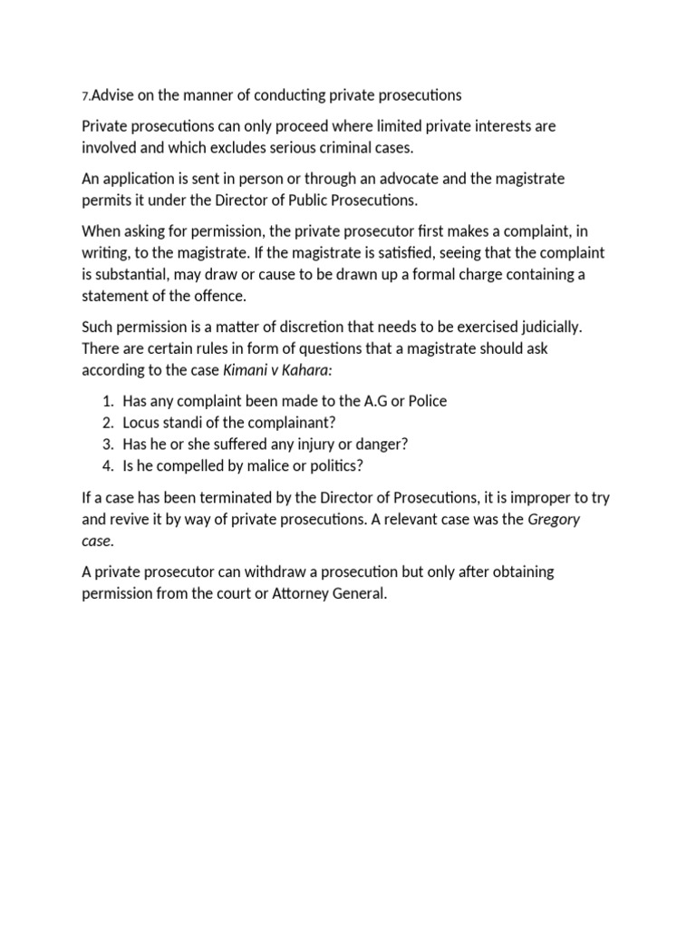 Prosecutions | PDF