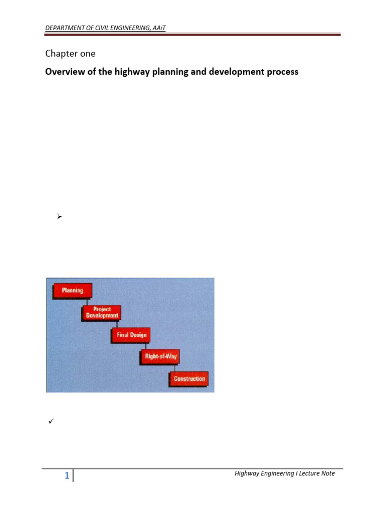chapter-1 | PDF | Road | Street