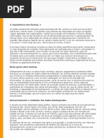 Download A Importncia dos Backups by RedeHost SN102582839 doc pdf
