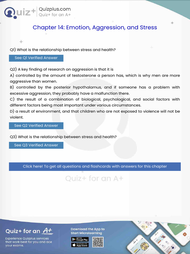 What is the Relationship Between Stress and Health | PDF | Axon ...