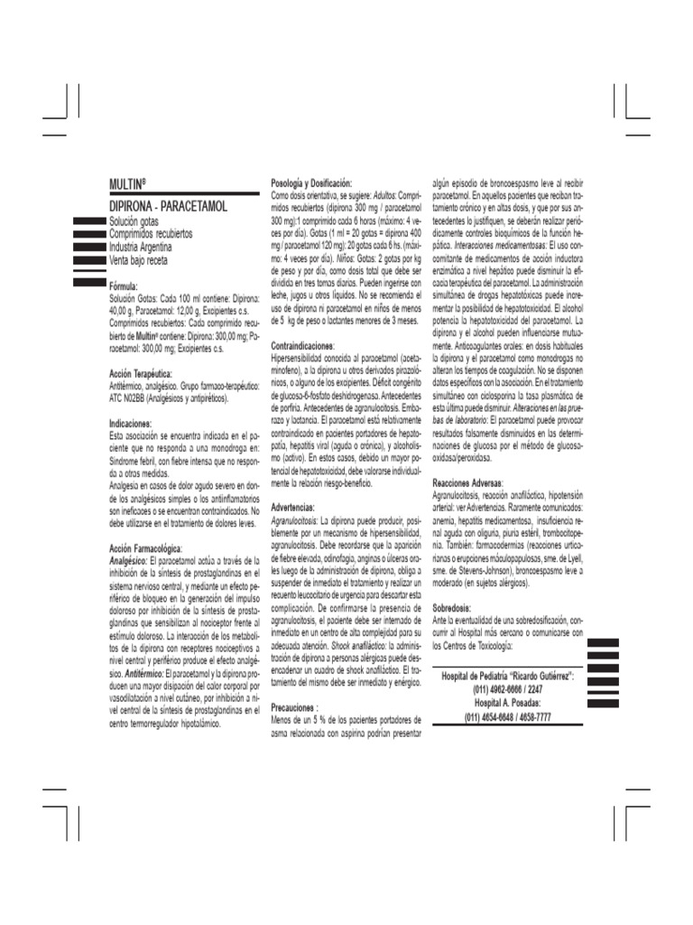 91-multin | PDF | Especialidades Medicas | Drogas