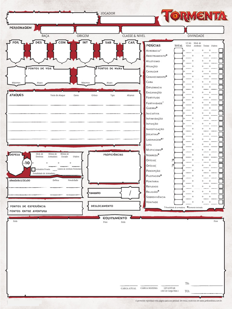 Ficha de Nami | PDF