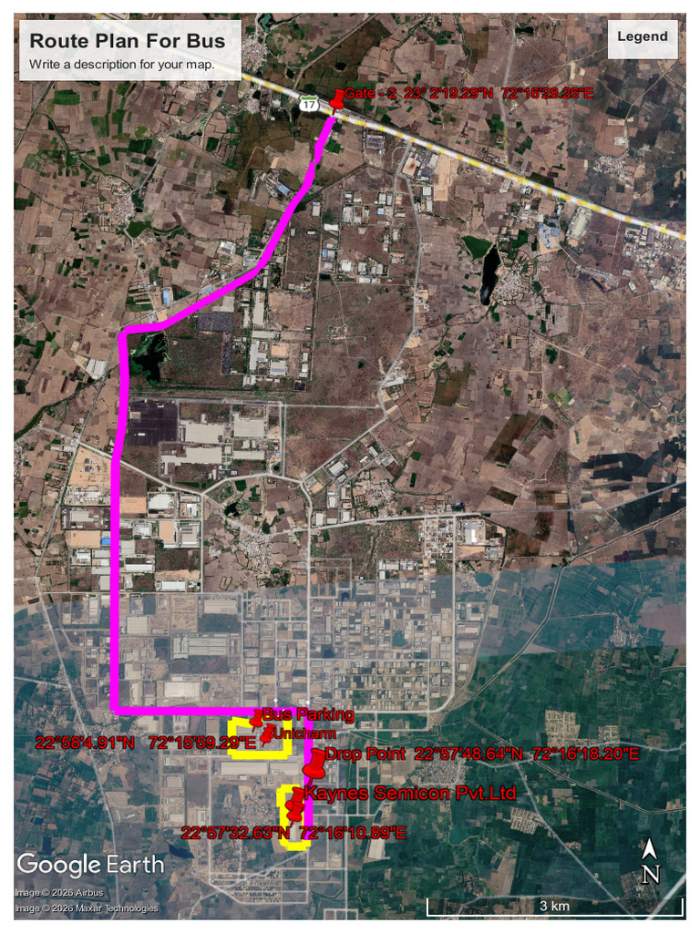 Route Plan for Bus | PDF