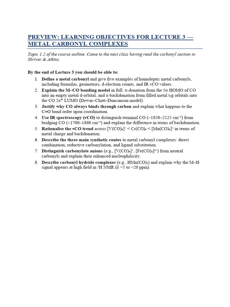 Objective Lec 3 | PDF