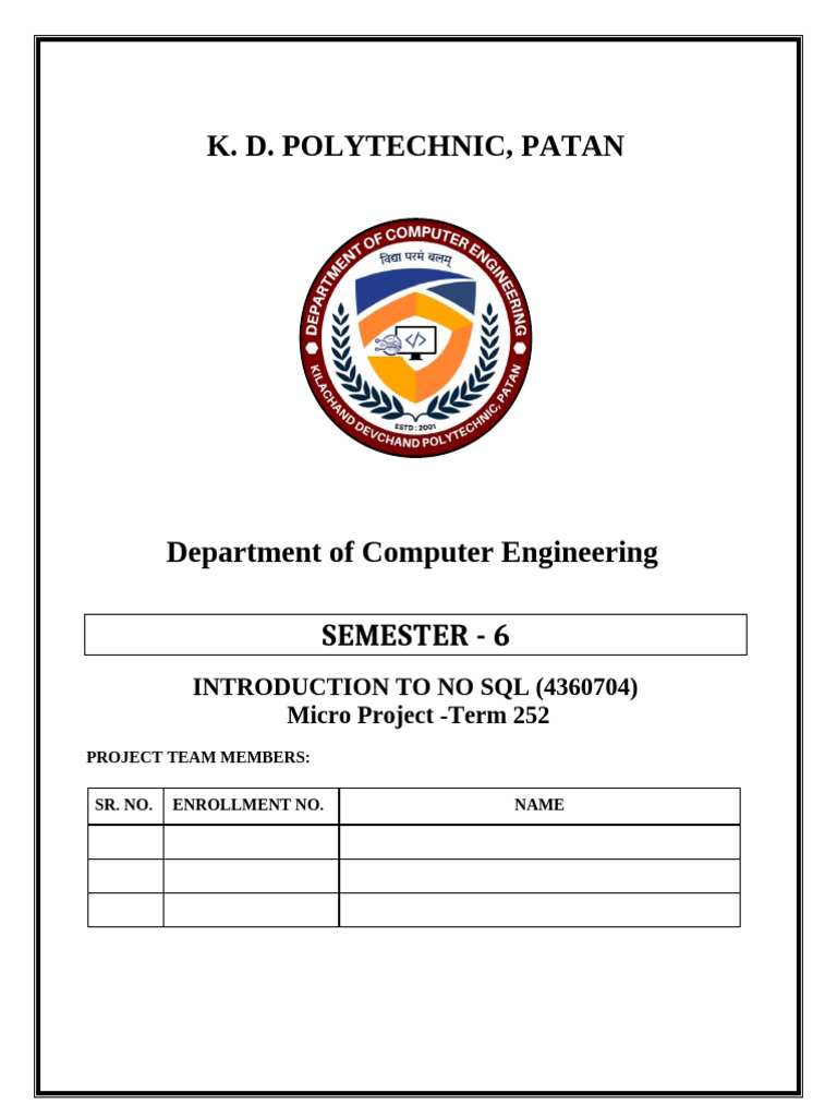 Nosql Mp Format | PDF