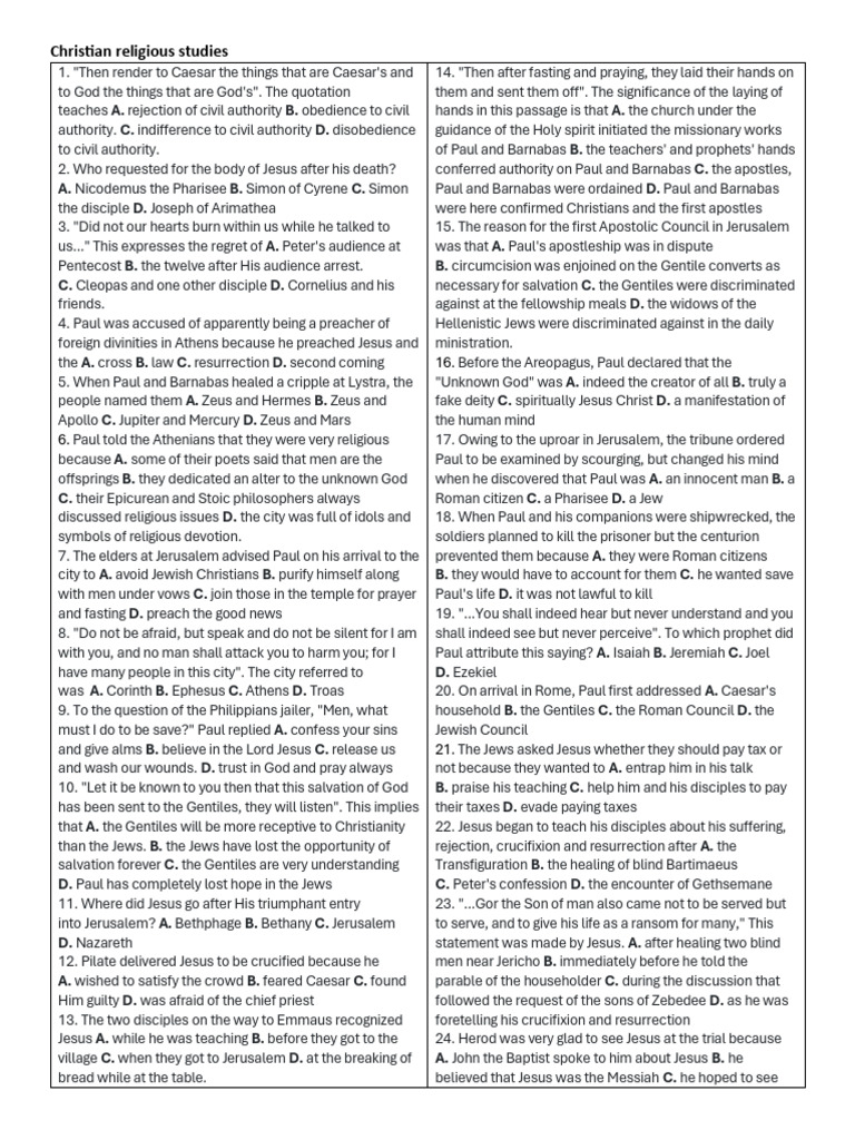 CRS Test 4 | PDF