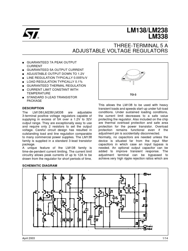 LM338K | PDF