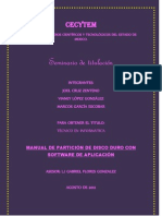 Manual de partición Software