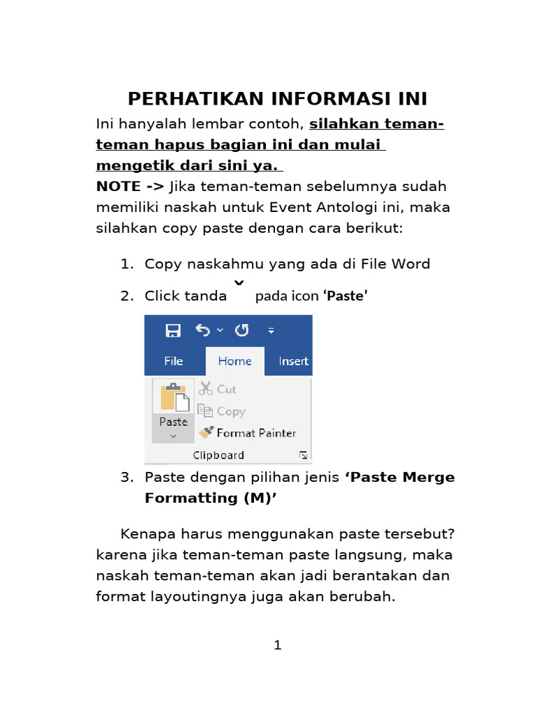 6hal. File Word Layout A5 Excample | PDF
