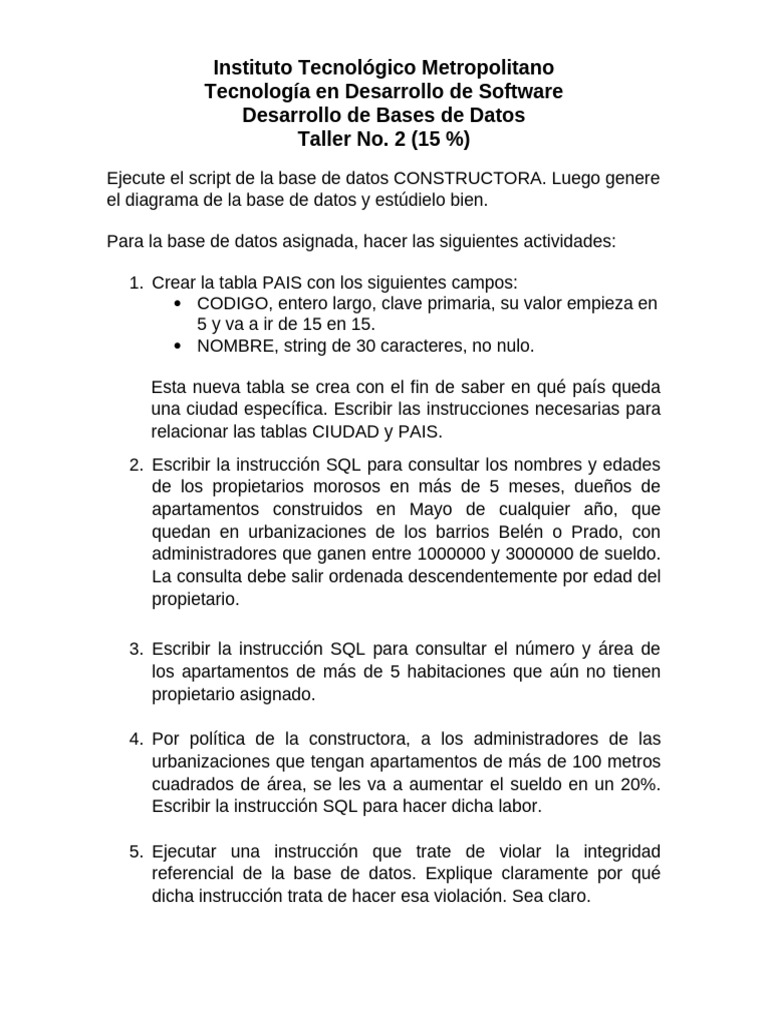 CONSTRUCTORA (1) | PDF