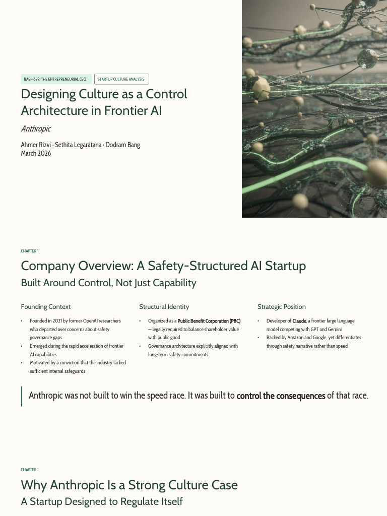 CEO Culture Analysis Anthropic v2 | PDF | Artificial Intelligence ...