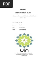 Download RESUME Filsafat Hukum Islam by Konveksi Gojali SN102597453 doc pdf