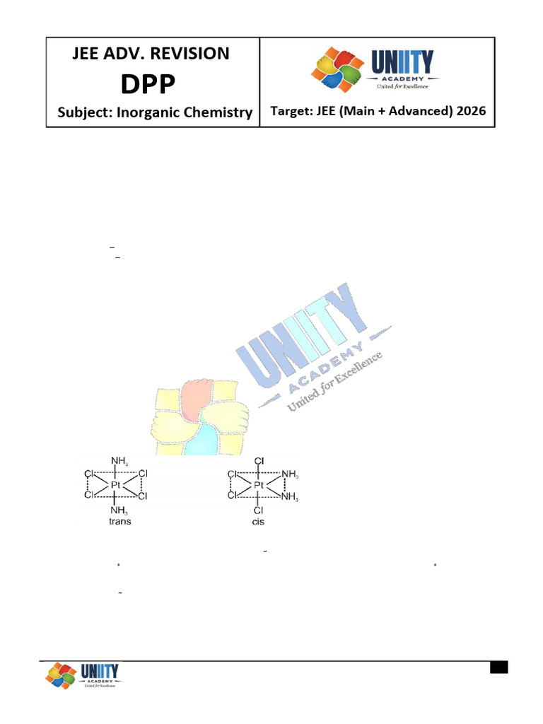 Dpp-2 Inorg Chem (Fc) 2026 | PDF | Ligand | Coordination Complex