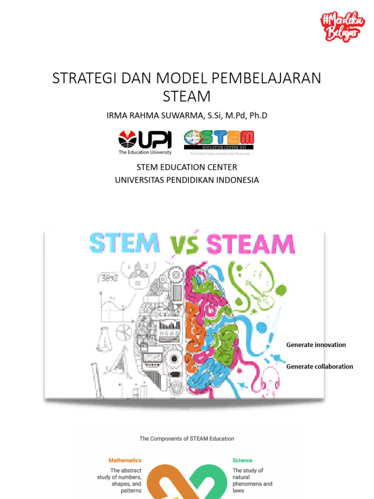 Strategi Dan Model Pembelajaran STEAM | PDF