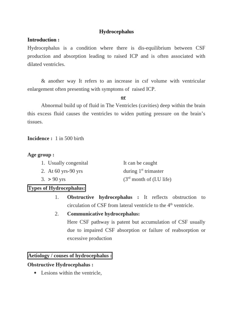 Lecture.3 | PDF | Cerebrospinal Fluid | Neurological Disorders