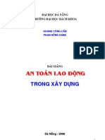 Giao Trinh An Toan Lao Dong Trong Xay Dung - DH Da Nang