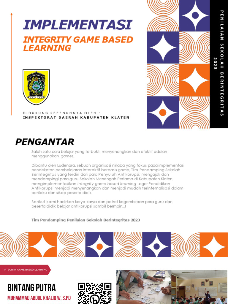 Booklet Implementasi Game Based Learning 2023-SMP | PDF