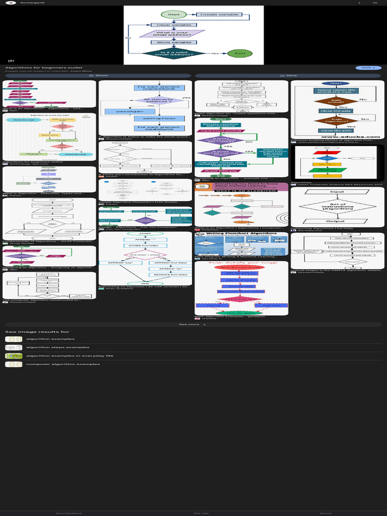 examples of algorithms in coding - ICT lessons | PDF | Algorithms ...
