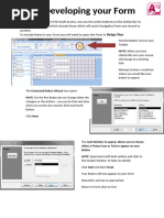 Customizing MS Access Form Controls | PDF | Microsoft Access | Button ...