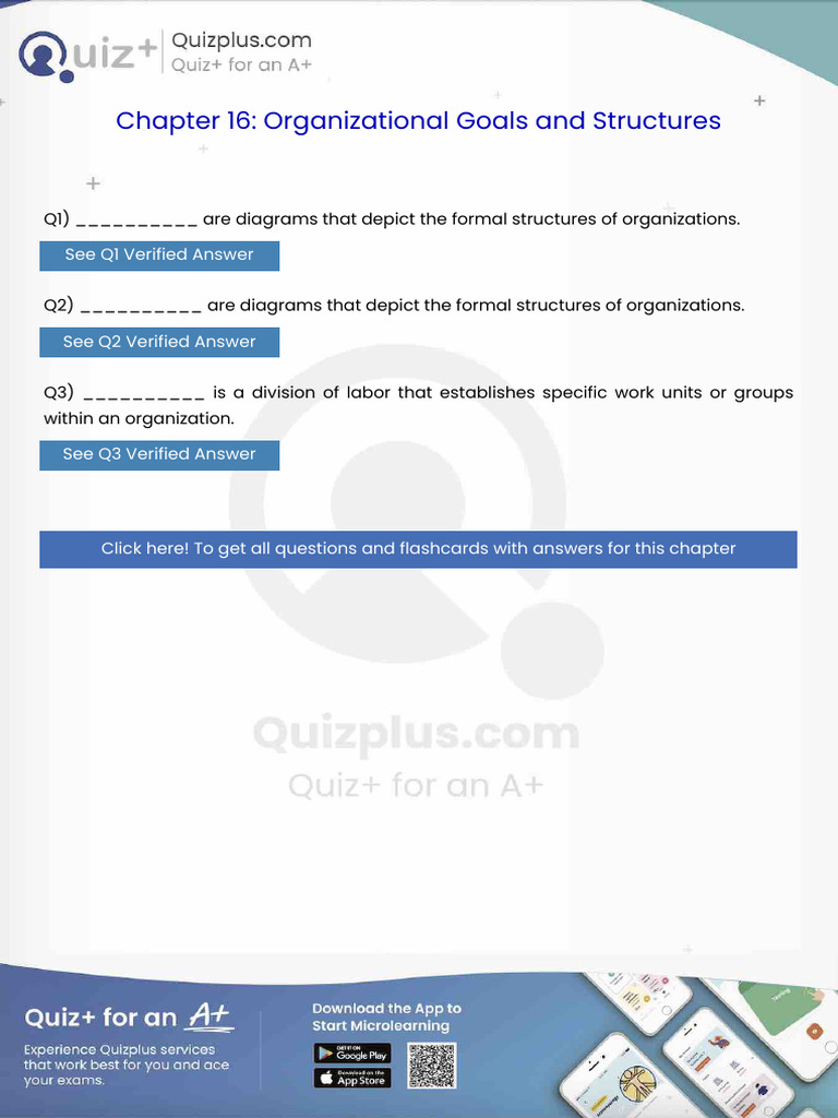 Are Diagrams That Depict the Formal Structures of Organizations | PDF ...
