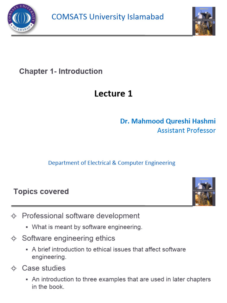 CH 1 | PDF | Software | System