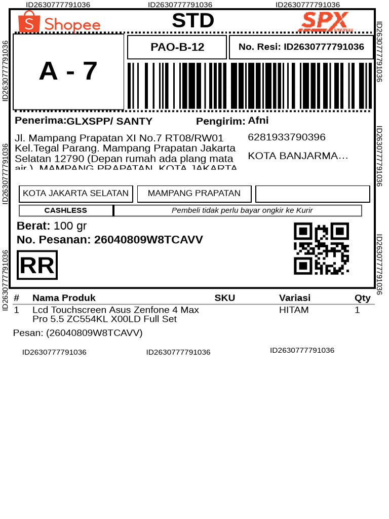 REturn Label | PDF