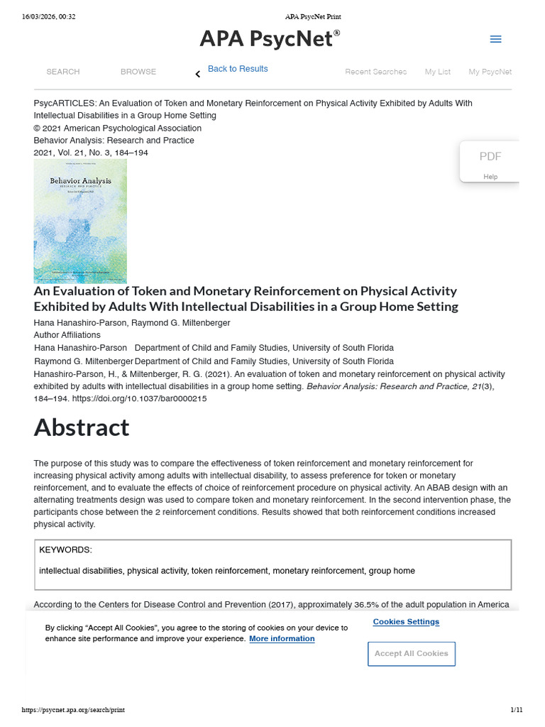 APA PsycNet Print | PDF | Attention Deficit Hyperactivity Disorder ...