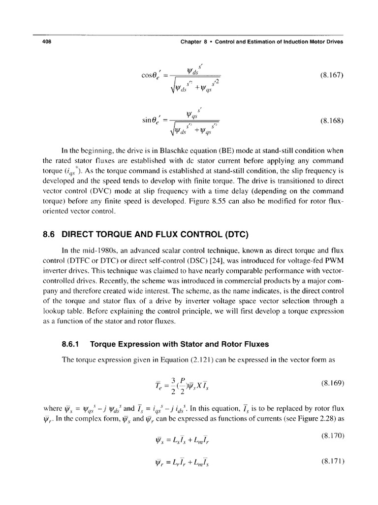 3_dtc of Im_b k Bose & p Vas | PDF | Electric Motor | Machines