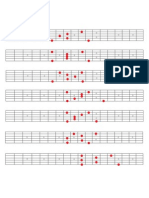 Arppegio Fretboard Template