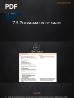 Salt Preparation Methods Explained | PDF | Precipitation (Chemistry ...
