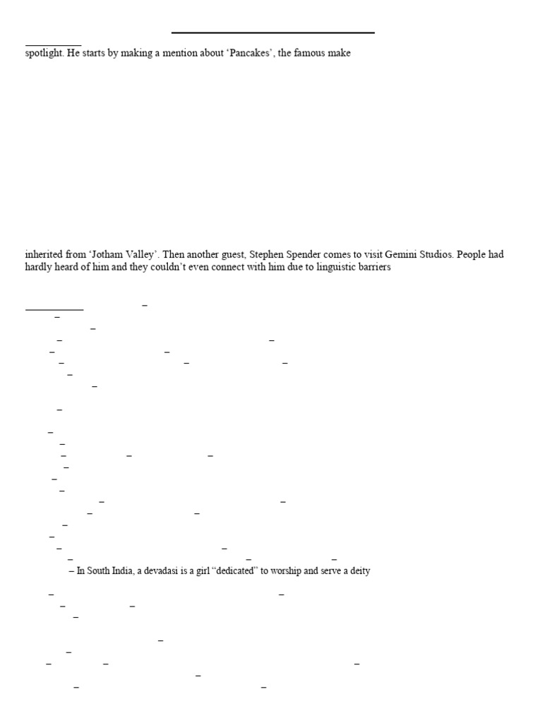 English Final Notes | PDF