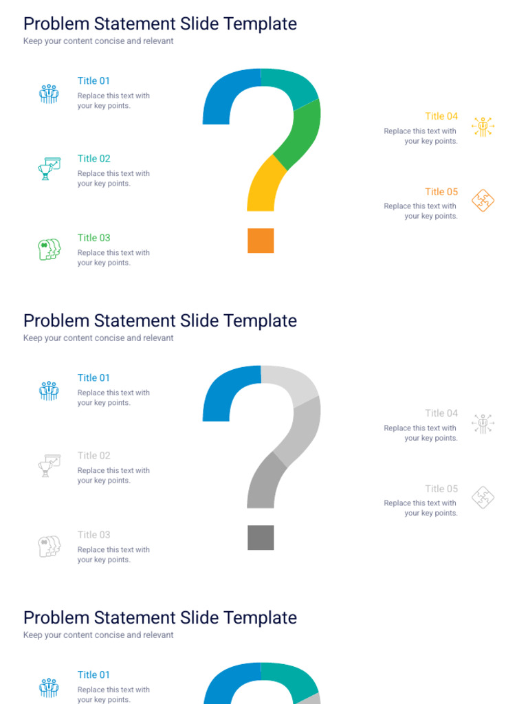 Problem Statement Slide Presentation Green Variant | PDF