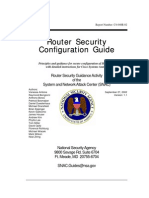 Router Security Configuration Guide