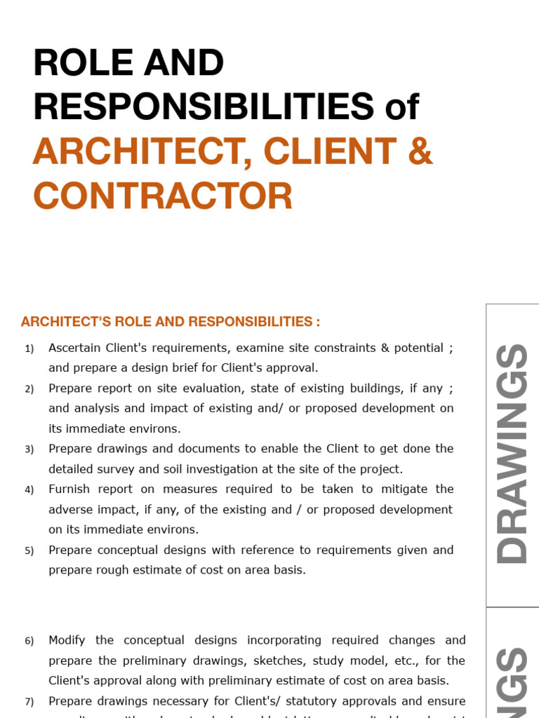 Lecture -9_ Roles and Responsibilities.pptx | PDF | General Contractor ...