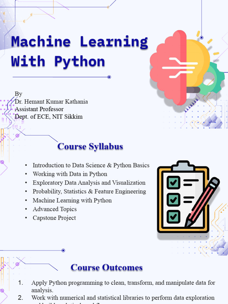 Machine Learning_Introduction.pptx (2) | PDF | Machine Learning ...