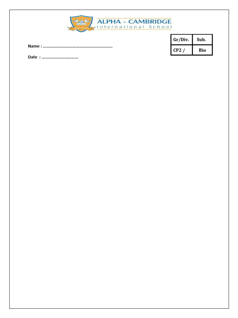 CP2 Revisison Worksheet | PDF | Foods | Nutrients