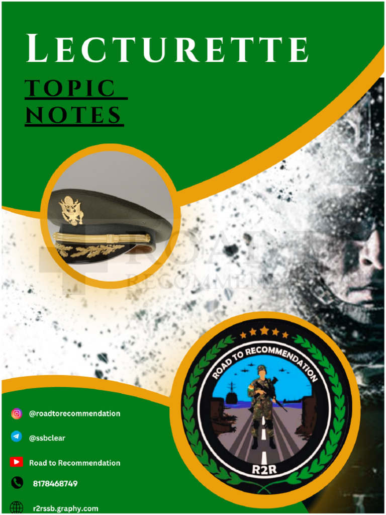 R2R Lecturette Topic Notes 10th Edition | PDF | Nato | Oceans