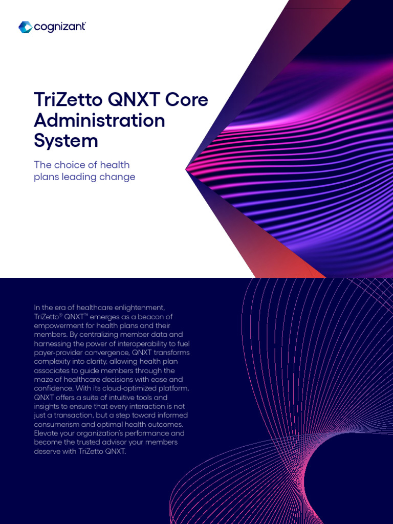 Trizetto Qnxt Core Administration System | PDF | Automation ...