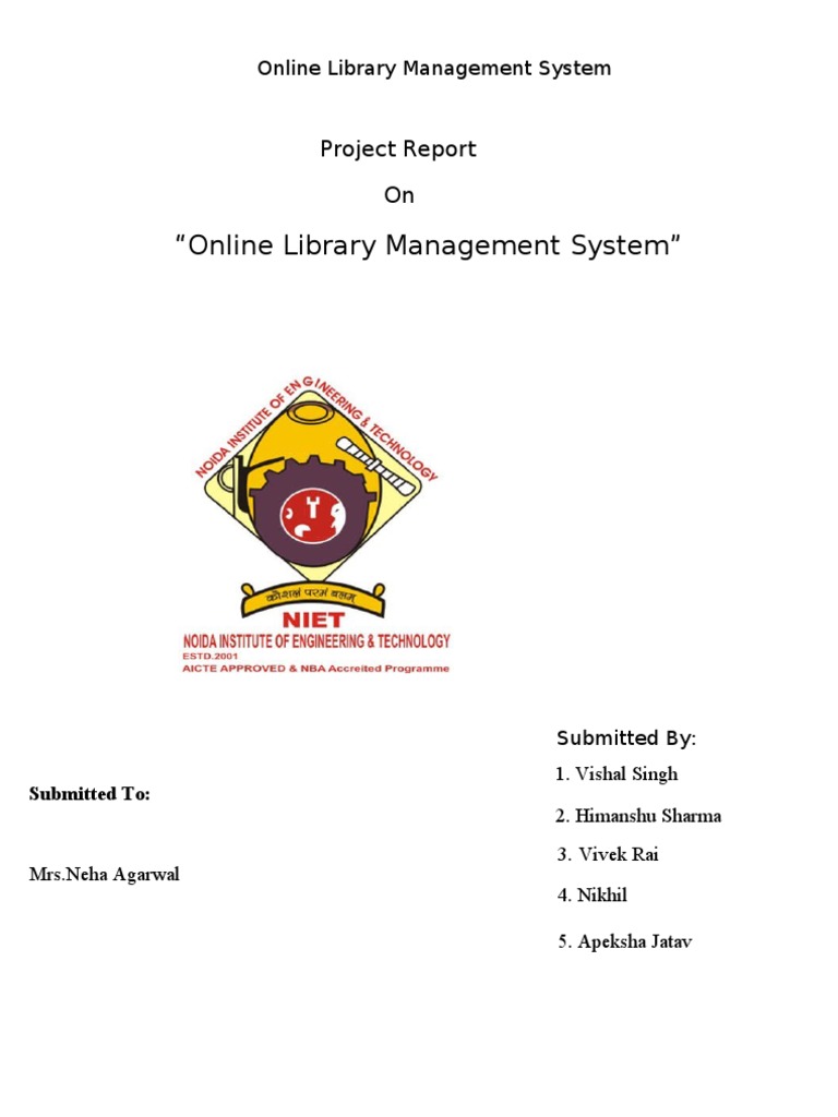 11.Project-Online Library Management System | PDF | Source Code ...