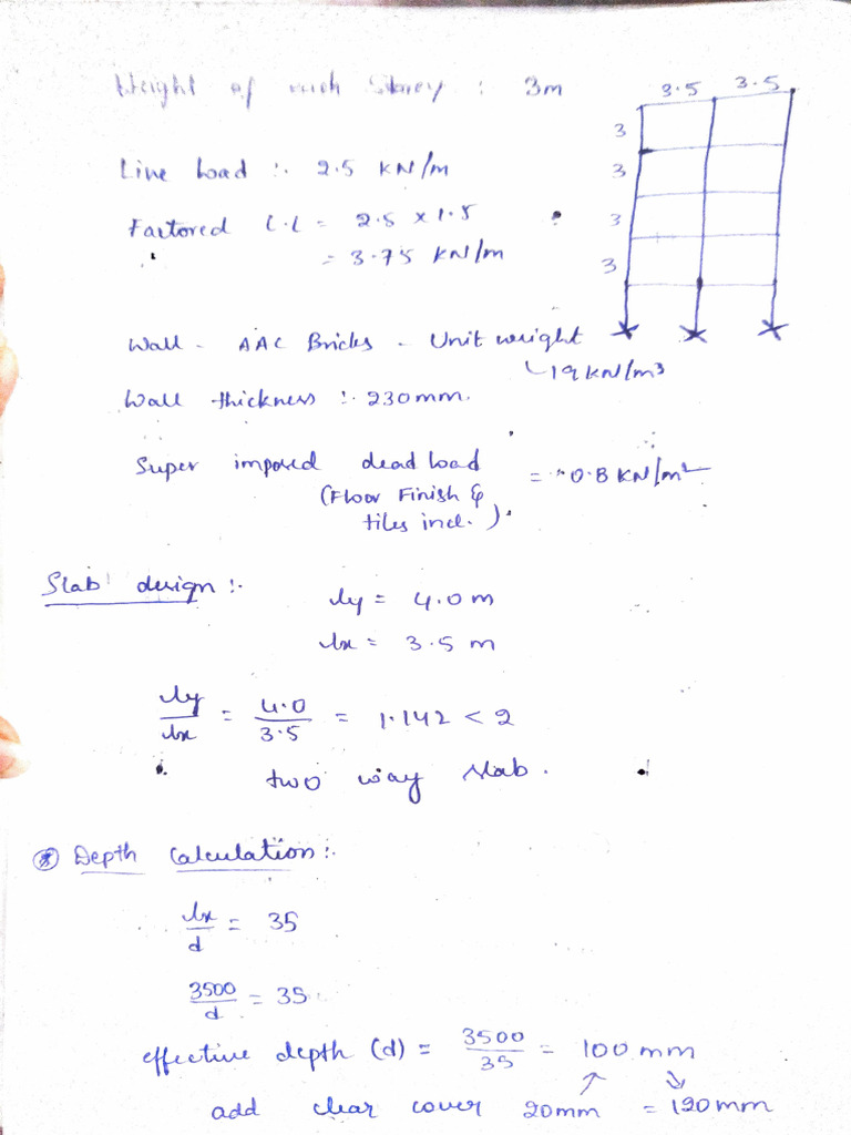 Slab Design | PDF