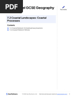 Coastal Fieldwork Techniques for GCSE | PDF | Coast | Beach