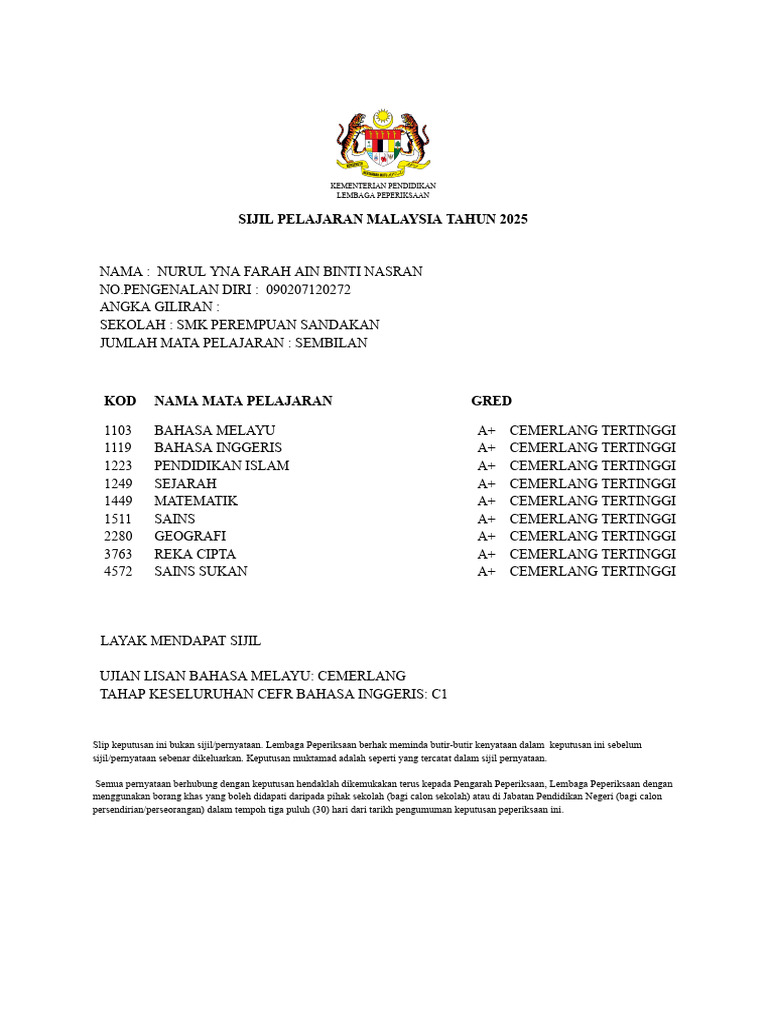 Copy of Copy of Spm Template (1) 2 | PDF