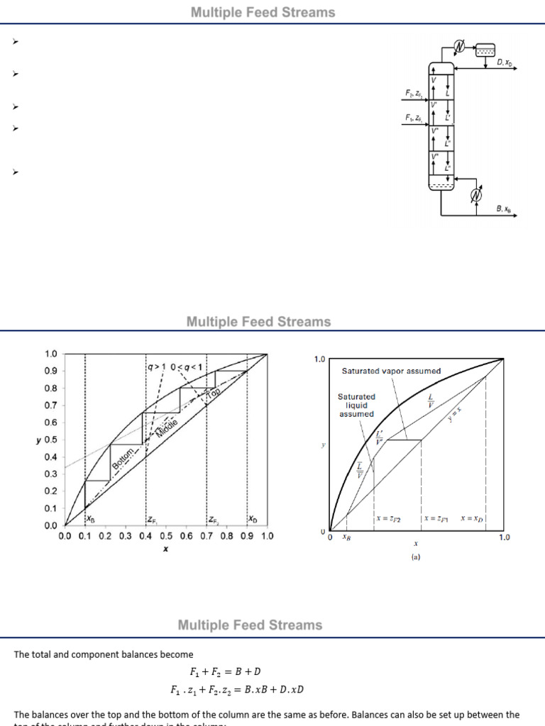 Multicomponent Distillation 12 02 2026 | PDF | Distillation | Gases