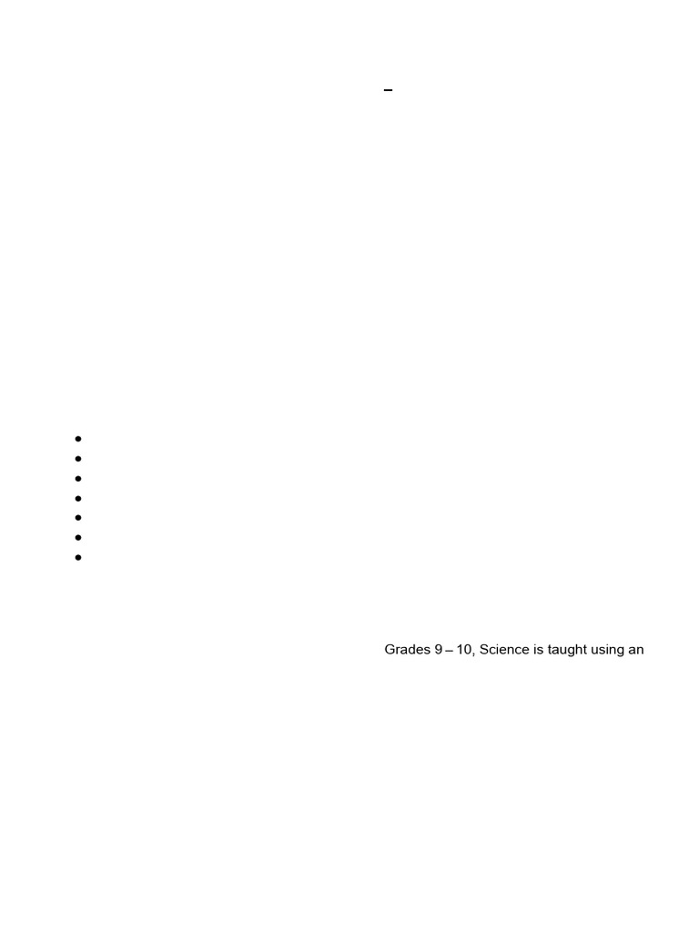 Class 10th Science Curriculum (2026-27) | PDF | Science | Chemical ...