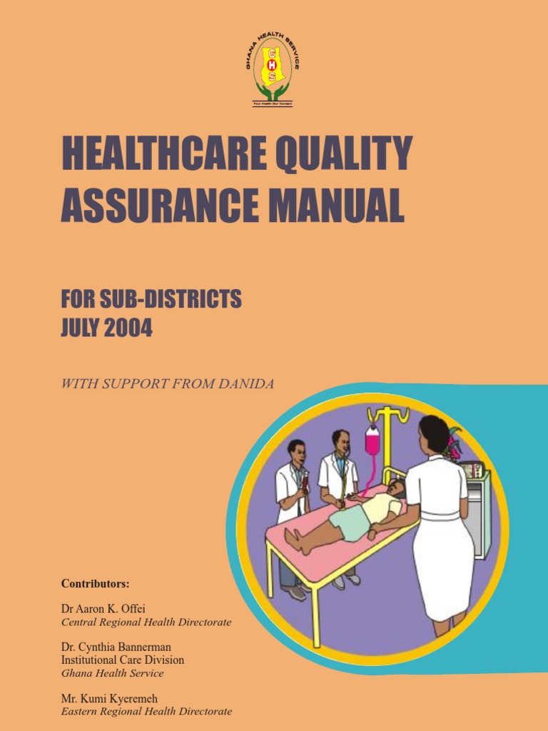 QUALITY ASSURANCE IN HEALTHCARE PDF intelligence overview
