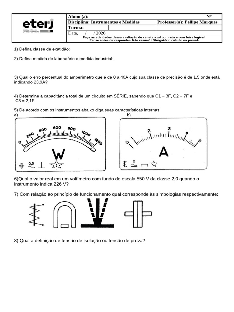 Exercicos Imed 1232 | PDF
