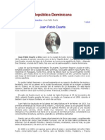 Juan Pablo Duarte en Biografìa