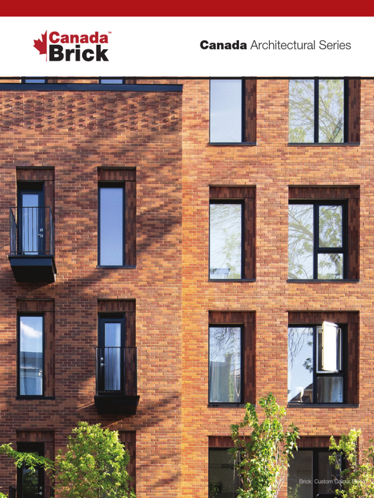 CanadaBrick CanadaArchitecturalSeries SM | PDF | Sustainable Building ...