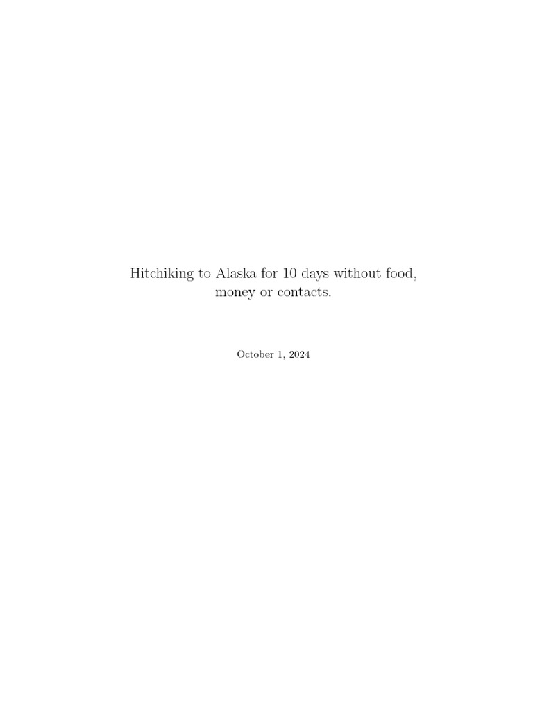 Alaska Script | PDF